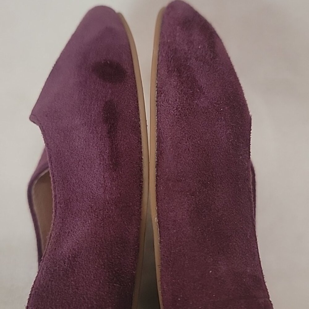 J. Jill Maroon Flats Size 9 - Picture 7 of 9